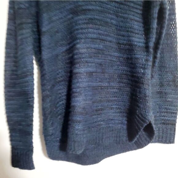 Quinn Dark Teal Knit Sweater Top Size Small - Picture 4 of 8